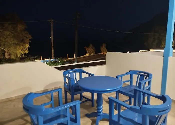 White & Blue Apartment