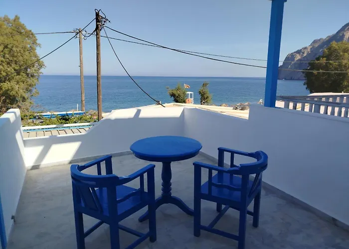 Lägenhet White & Blue Kamári